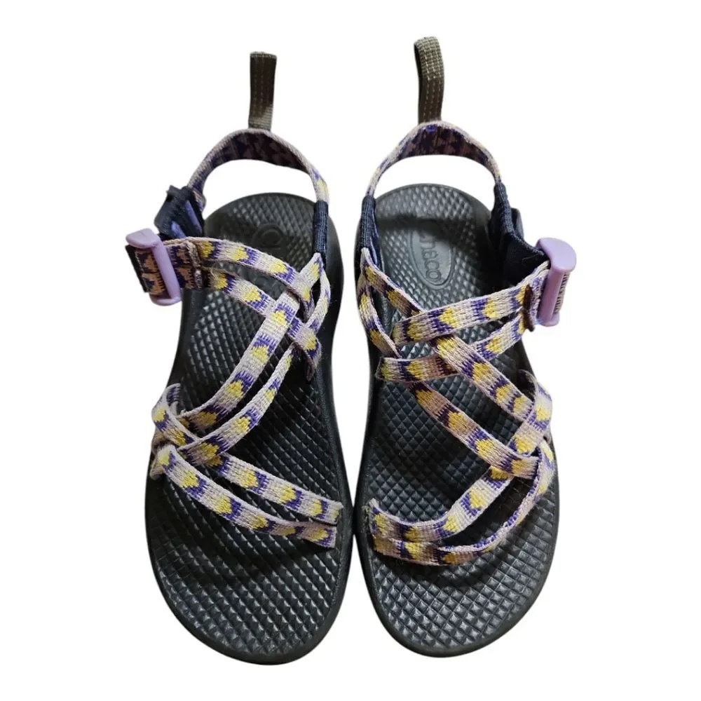 Chaco Ecotread Girls Size 1.5Y Purple Beach Outdoor Sports Sandals